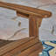 Chaise berçante en bois massif Mobley-31470453