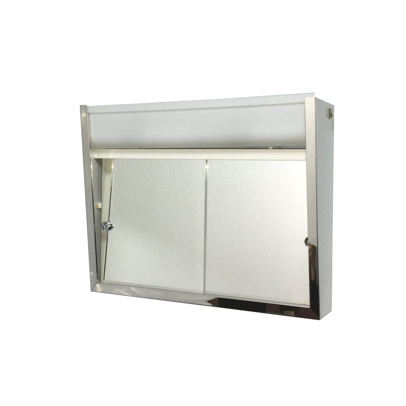 Carrie Surface Mount Frameless 2 Doors Medicine Cabinet