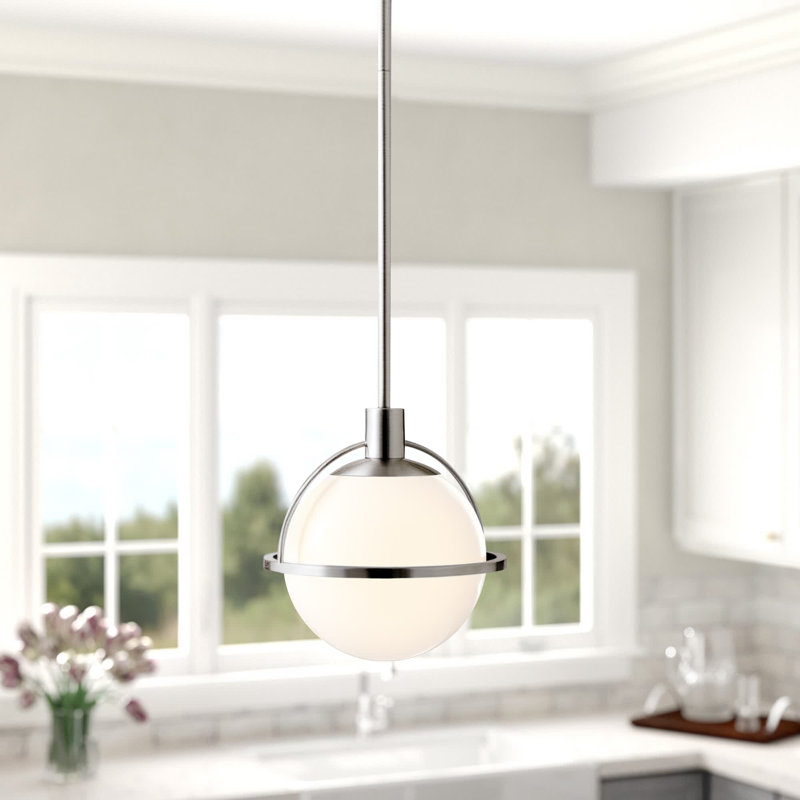 Chaviano 1 - Light Single Pendant, Brushed Nickel