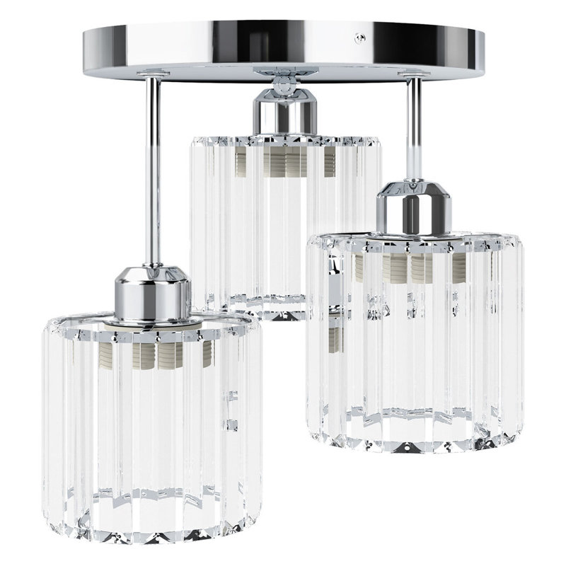 Semi Flush Mount, Chrome