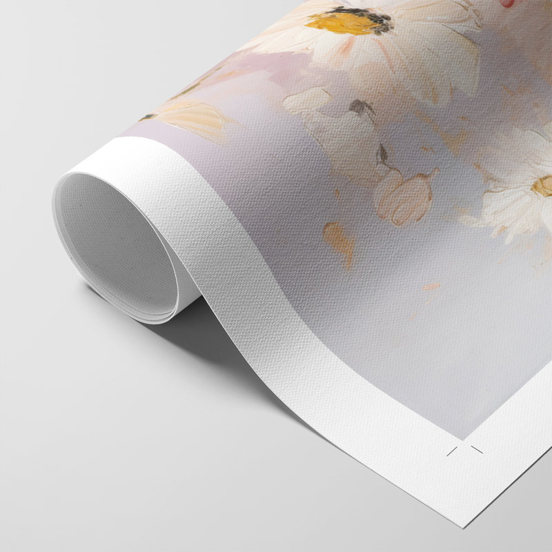 FLORAL Series CCCCXXVVI - Impression sur toile seulement - NON-CADRE, H 27 po x l 18 po
