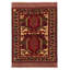 Tapis rouge tadjik 3 pi 1 po x 4 pi 6 po