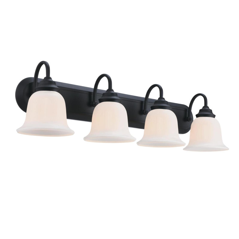 Bernay 4 - Light Dimmable Vanity Light, Matte Black