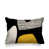 Jaune / noir / blanc cassé