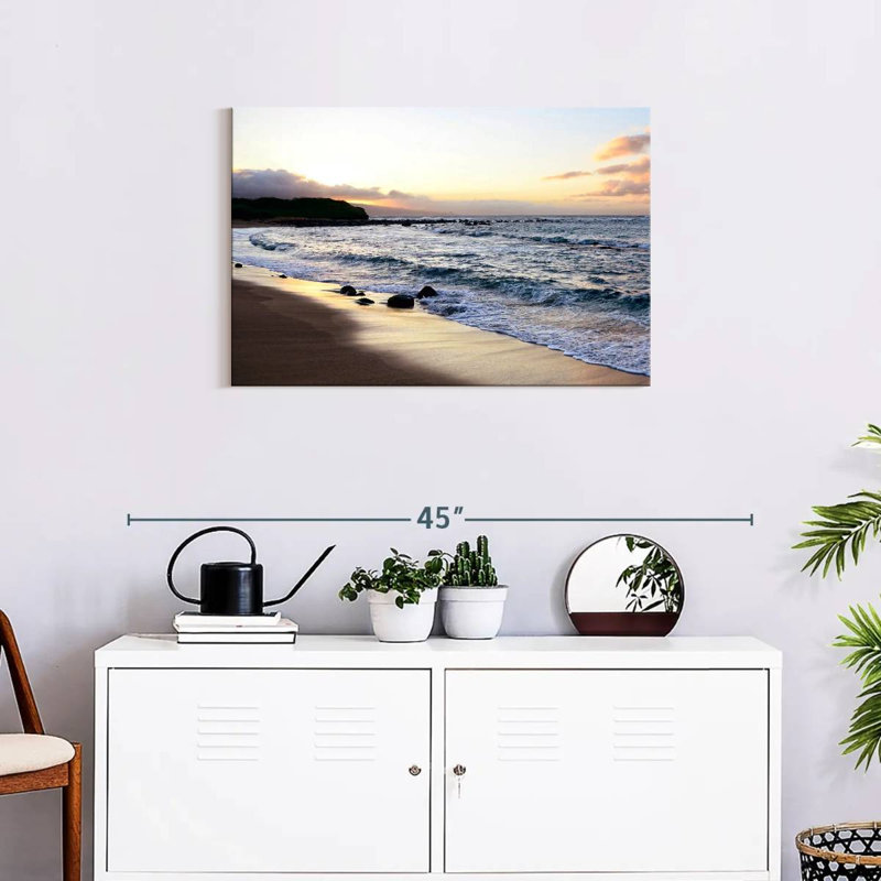 Nicci Sunset Beach Cliff, 20" H x 30" W