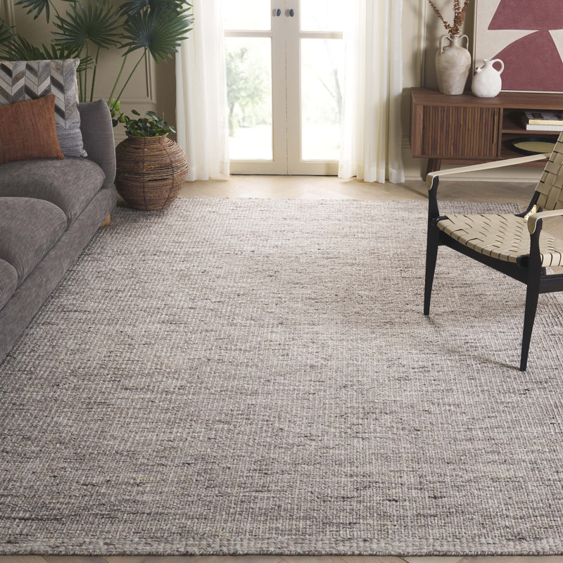 Yeala Hand Woven Wool Pile Rug, Rectangle 8' x 10'
