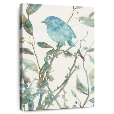Brampt Teal Bluebird Silhouette II