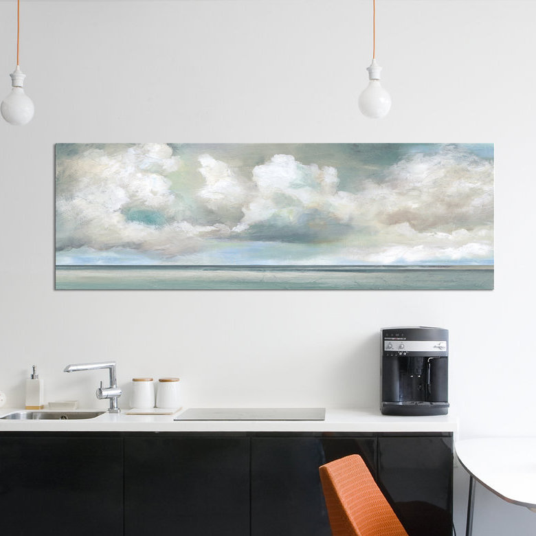 «Cloudscape Vista I», reproduction sur toile, H 20 po x l 60 po x P 1,5 po, Toile tendue
