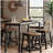 Barstool with Backrest
