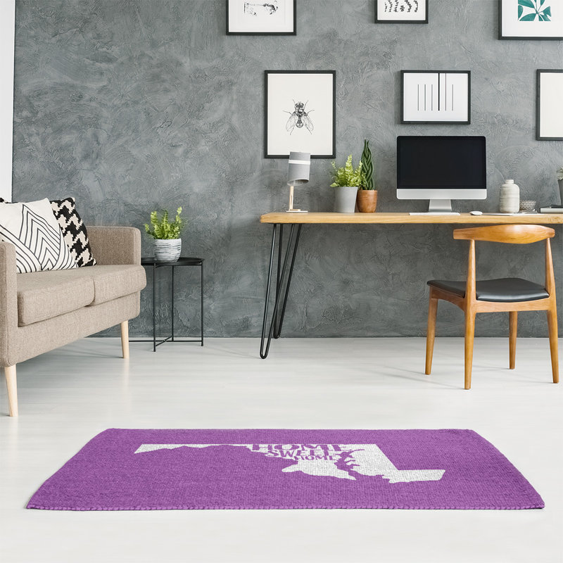 Tapis de poly-chenille en polyester pour la maison, Rectangle 5 pi x 7 pi