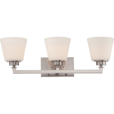 Éclairage pour meuble-lavabo à intensité variable 3 lumières Angyl