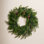Faux Pine Polyethylene Plastic Wreath