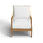 Haley Teak Patio Chair with Cushions-38580634-38580697-70064486