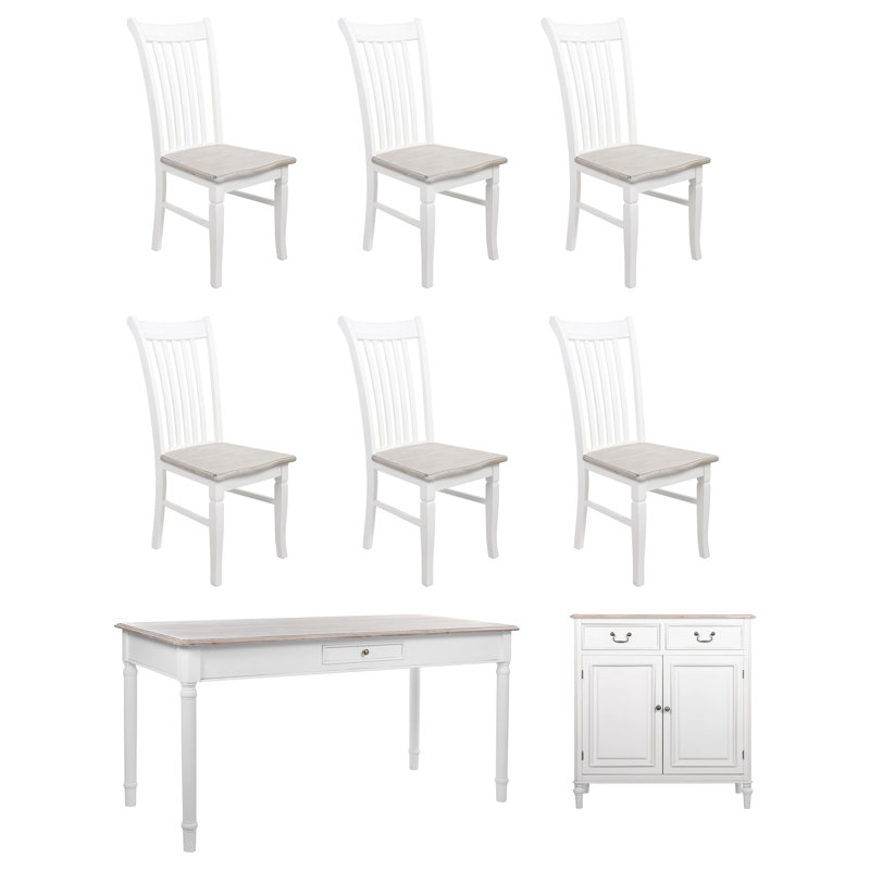 Delozier Configurable Dining Set