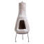 Hourglass Clay Wood Burning Smokeless Chimnea-501519229-501519231