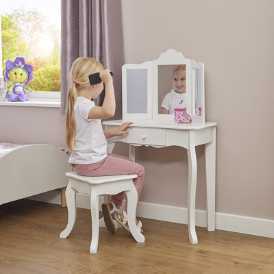 Kids Vanity Set with Mirror