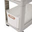 51.5cm H x 25cm W Utility Cart with Wheels