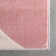 Tapis rose / gris Good Vibes Christifer