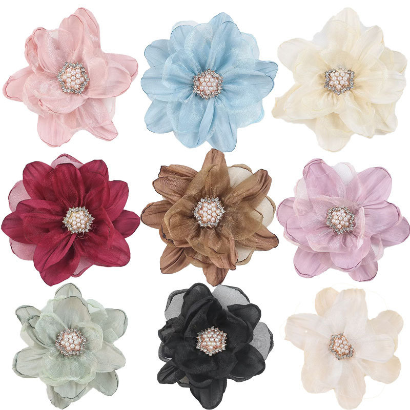 Adorable ensemble de 6 embrasses à rideaux avec fleurs Begonia, Rouge