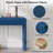 Rustic Console Table with 3 Fluted Drawers-118316685