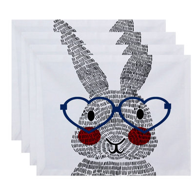 Ludde Polyester Animals/Nature Rectangle Placemat