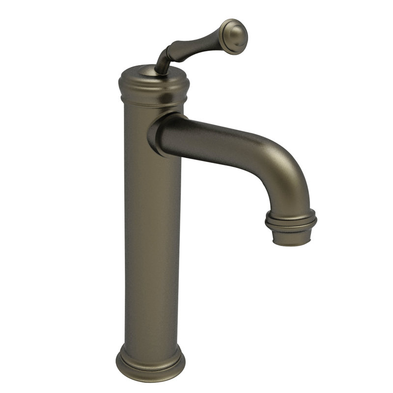 Astor Single Hole Vessel Faucet, English Bronze