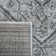 Tapis oriental gris clair / gris foncé Crowborough