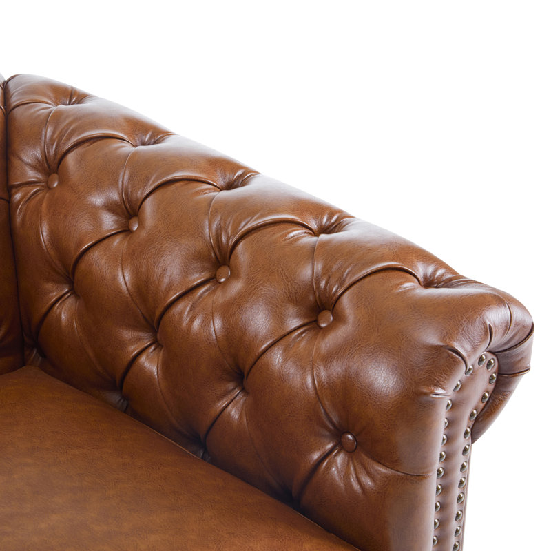 Fauteuil club pivotant Chesterfield