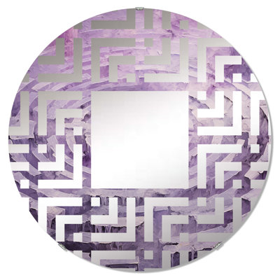 Geniah Circle Wall Mirror
