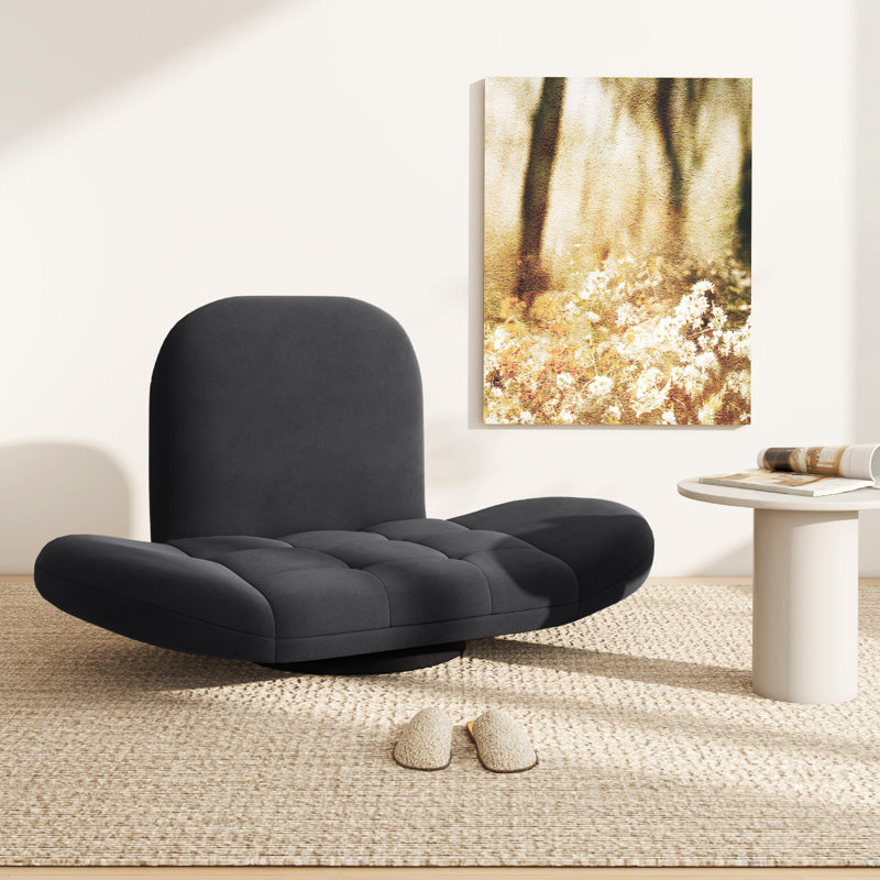 Upholstered Swivel Armchair