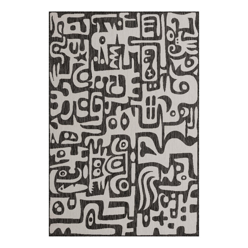 Tapis Lyric Hower, Rectangle 6 pi 1 po x 9 pi