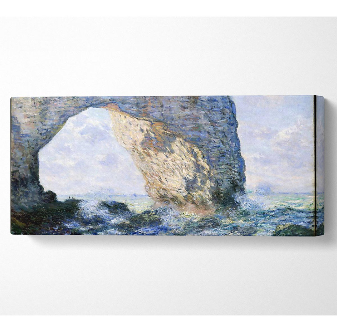 Monet Die Manneporte-Panoramaleinwand