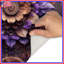 Tapis de bain à motif floral complexe-1652763585