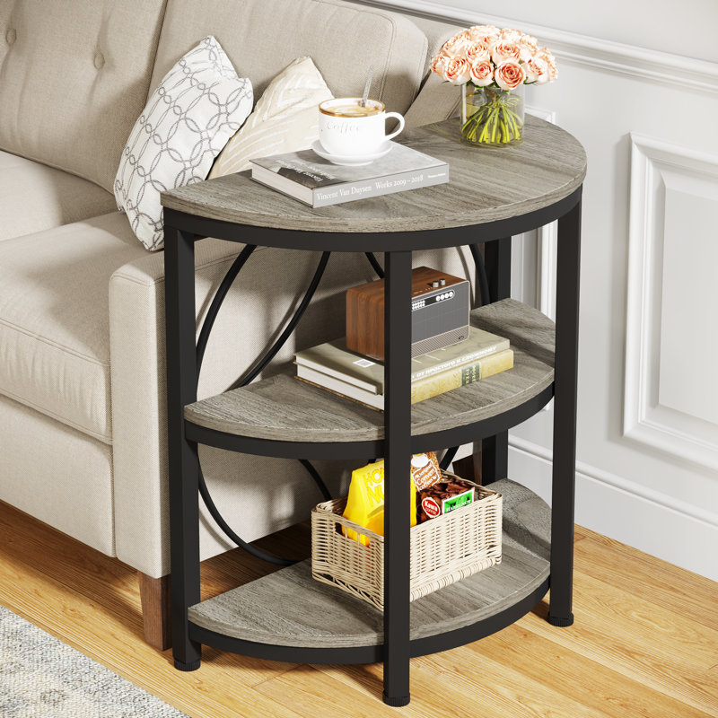 Obim End Table, Gray
