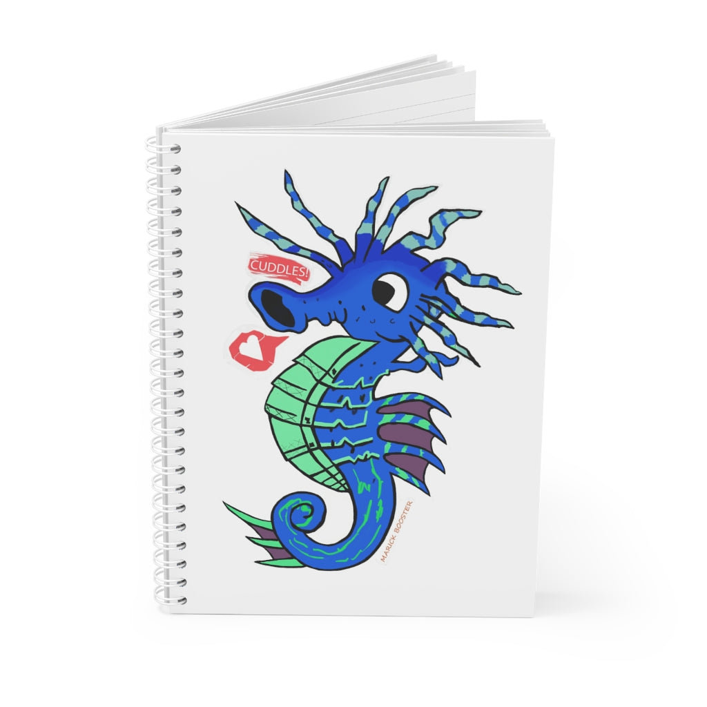 Marick Booster Scribblers the Seahorse Spiral Notebook | Wayfair