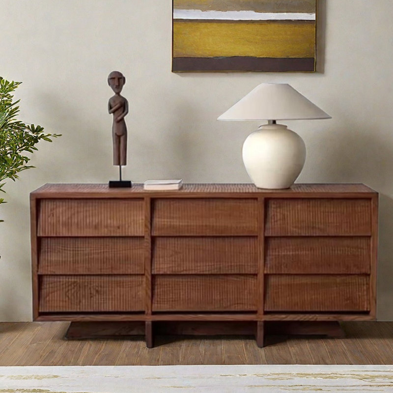 Buffet haut de gamme Premium Premium, Brun selle