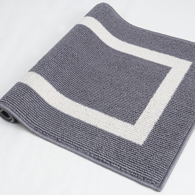 Tapis d'entrée / extérieur antidérapant Hanksville, 32 po x 48 po, gris