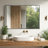 Beunca Metal Framed Bathroom Vanity Mirror-1397347048-1406546659