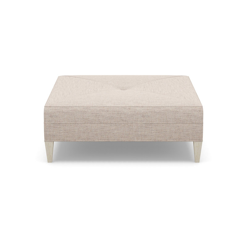 Square Ottoman, 3906-74, Sandstone