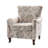 Alikah Armchair with Floral Fabric Pattern-92282184