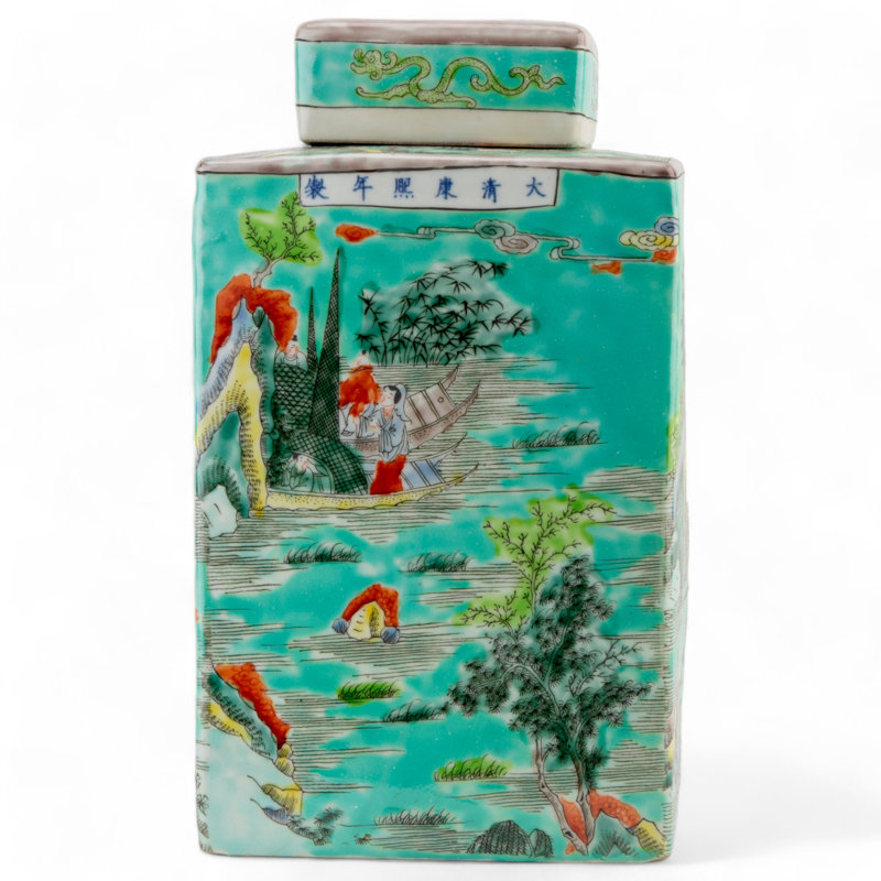 Handmade Porcelain Tea Jar