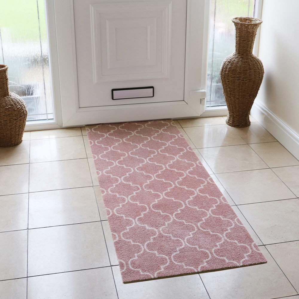 Non-Slip Geometric Indoor Doormat
