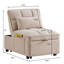 Chaise longue capitonnée sans accoudoirs Accent-1694022836