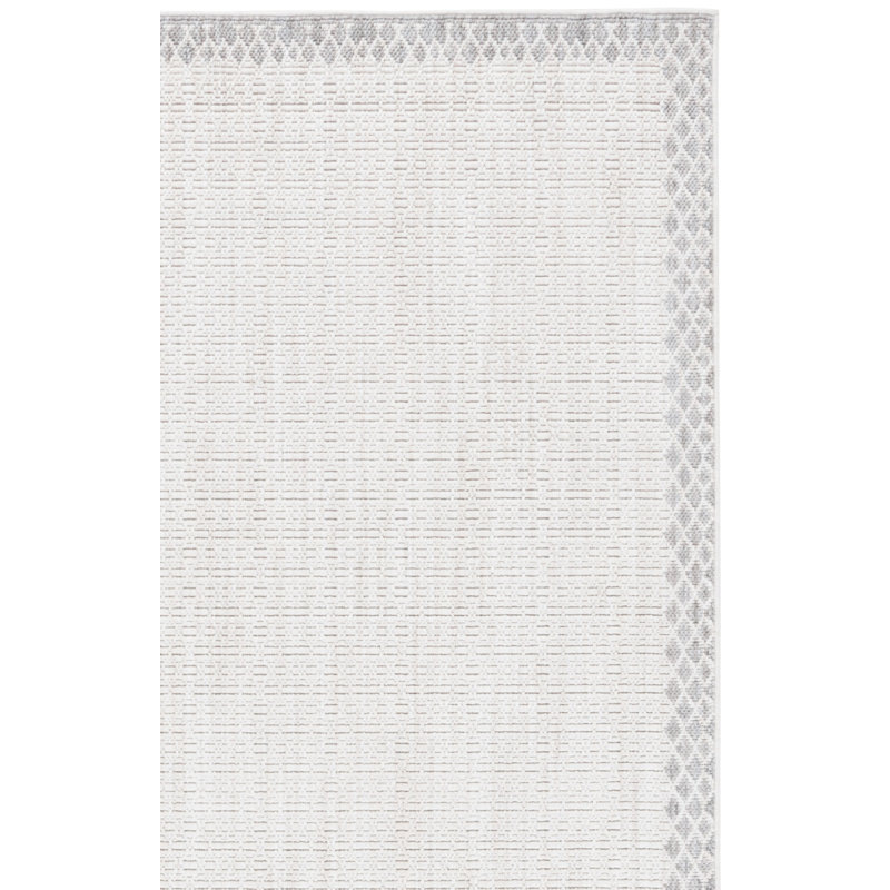 Tapis ivoire / gris MSR1904 Serenity, Carré 6 pi 7 po