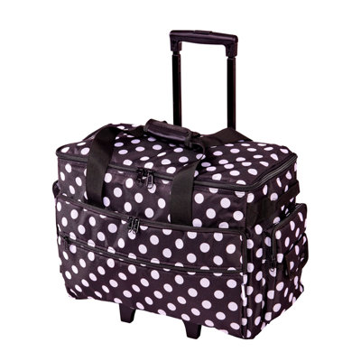 Aufbewahrungstasche Red Polka Collection aus Stoff