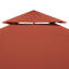 Monterrey Dakota Fields Plastic Replacement Canopy for Gazebo-1570657480