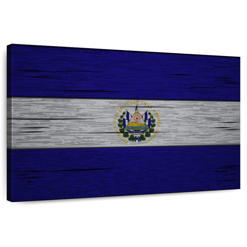 Borges El Salvador Flag, 24" H x 36" W