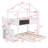 House Bunk Bed With Storage Staircase And Blackboard-847492933