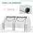 Outsunny 6' X 3' X 3' Portable Greenhouse, Garden Green House With 2 PE/Plastic Covers, Steel Frame And 2 Roll Up Windows-120642009-111941154