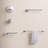 Circular 5 - Piece Bathroom Hardware Set-58850957